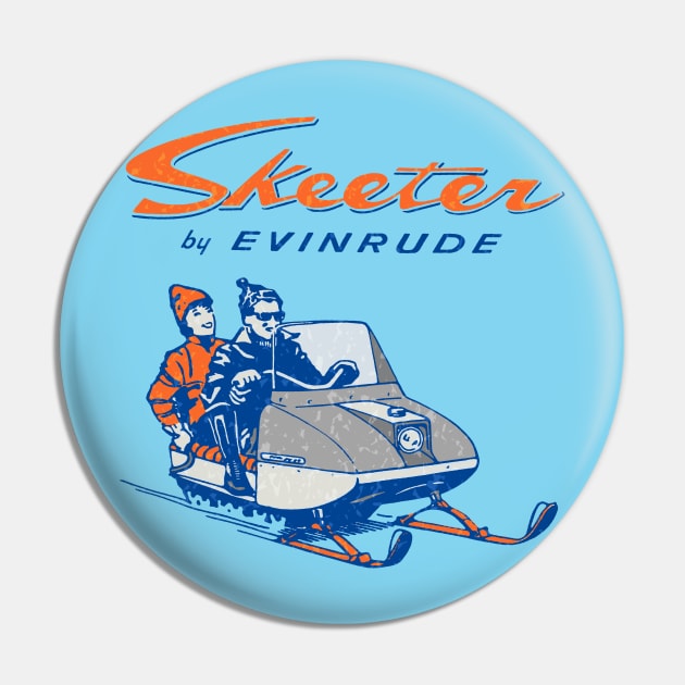 Evinrude Skeeter Snowmobiles Pin by Midcenturydave