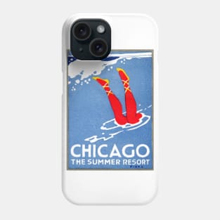 1912 Chicago The Summer Resort Phone Case