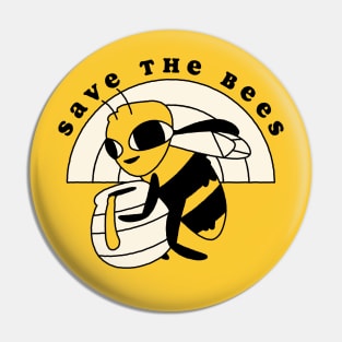 Save the bees Pin