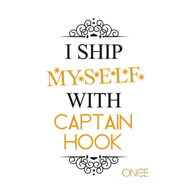 I ship myself with Captain Hook by AllieConfyArt
