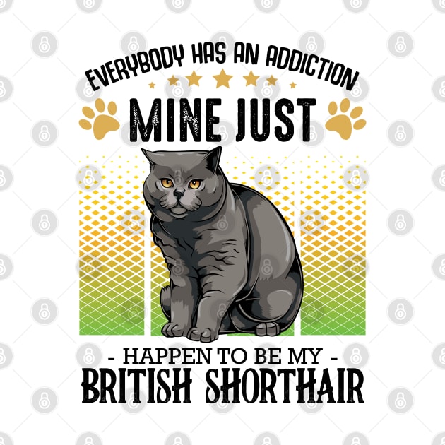 British Shorthair Cat by Lumio Gifts