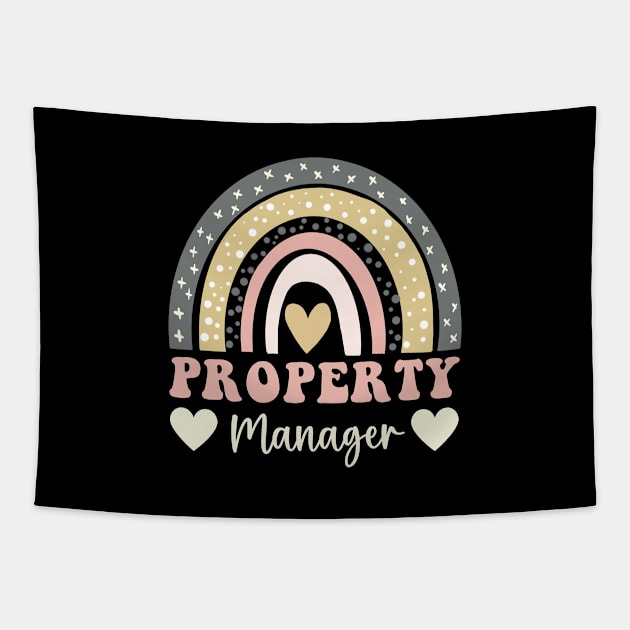 Cute assistant property manager thank you property manager Tapestry by Printopedy