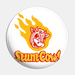 StuntCow! Pin