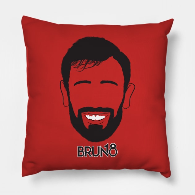 Bruno 18 United Legend Pillow by peterdy