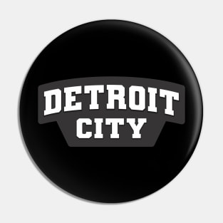 Detroit City Pin