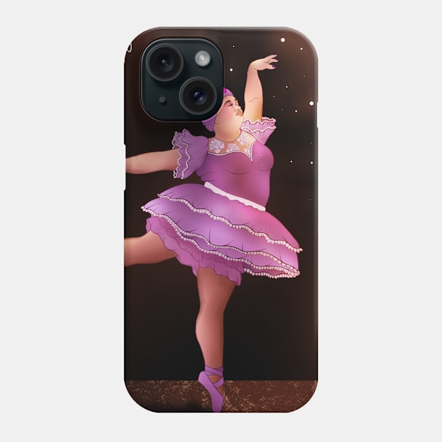 Big Ballerina Phone Case by CréaTiff
