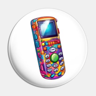 Retro 90s Mobile Phone Pin