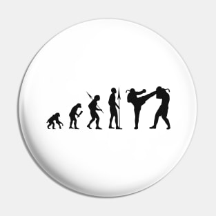 Muay Thai Evolution Martial Arts Pin