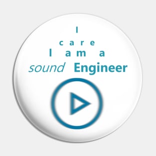 Sound Engineer Pin