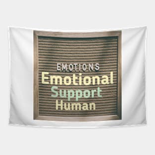 Emotional support human Tapestry