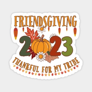 Friendsgiving 2023, Family Thanksgiving 2023, Thanksgiving Matching Shirt 2023 Magnet