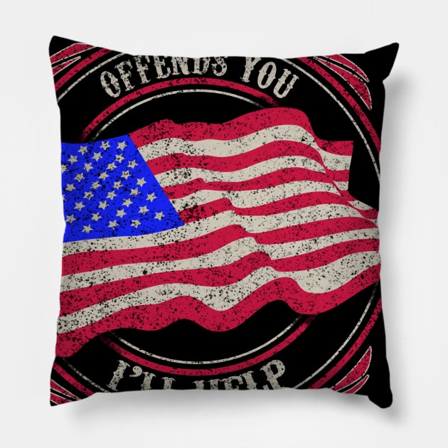 If this flag offends you i'll help you pack Pillow by indigosstuff