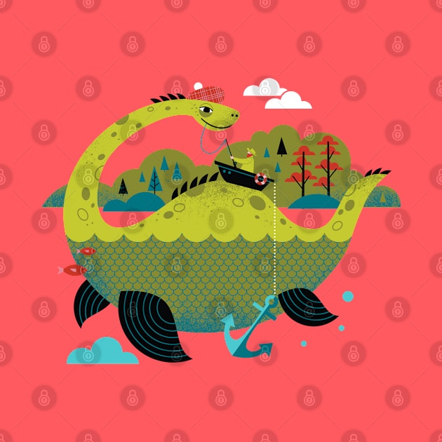 Nessie by Lucie Rice Illustration and Design, LLC