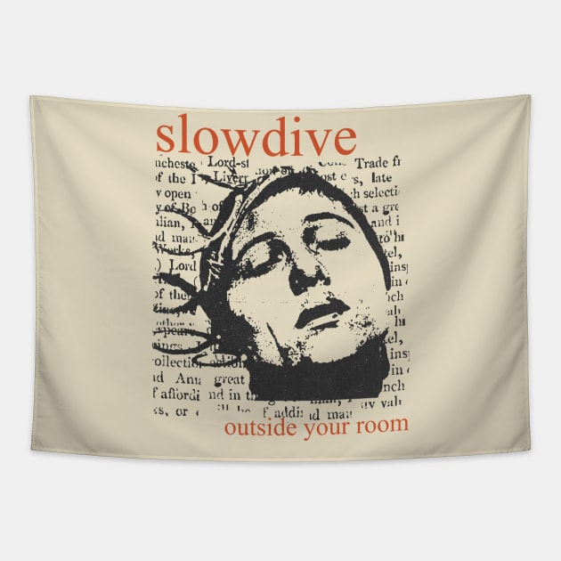 vintage slowdive // fanart Tapestry by psninetynine