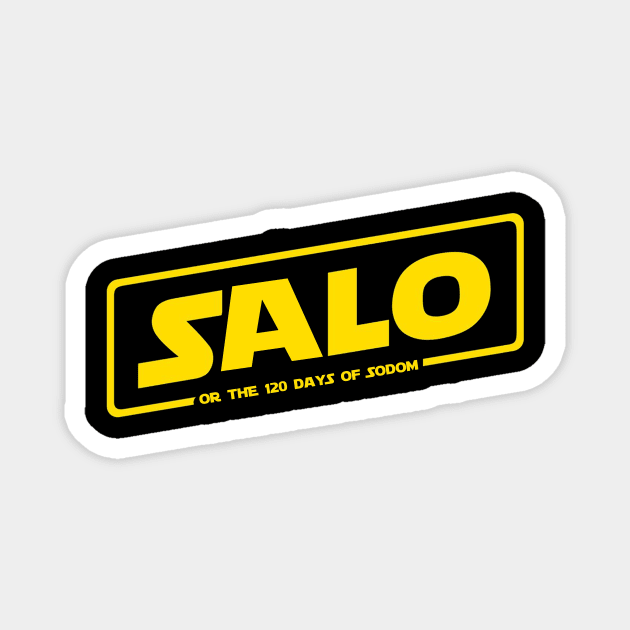 Salo, or the 120 Days of Sodom Magnet by Spearhafoc