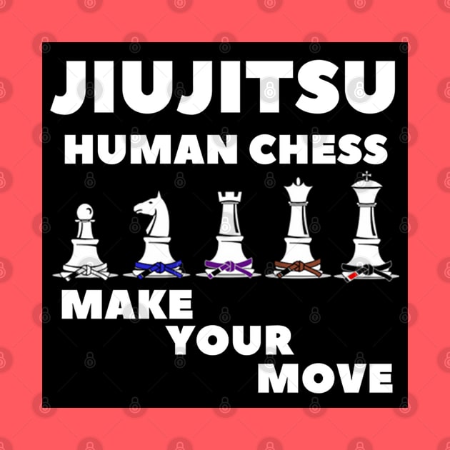 Brazilian Jiujitsu - Human Chess make your move by  The best hard hat stickers 