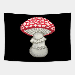 Pixel Fly Agaric Tapestry