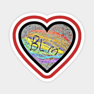 BLM 🖤 PRIDE Black Lives Matter Memorial Fence - Double-sided Magnet