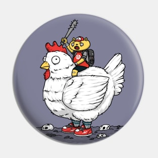 Battle Chicken Pin