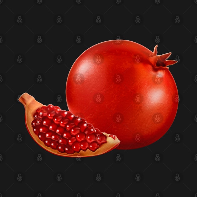 Red Pomegranate by holidaystore