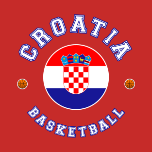 Croatia Basketball T-Shirt