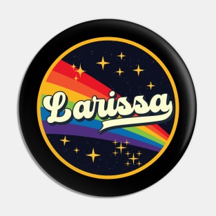 Larissa // Rainbow In Space Vintage Style Pin