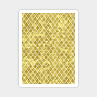 GOLD Christmas Ornaments Magnet