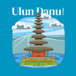 Ulun Danu Temple (Indonesia Travel) T-Shirt