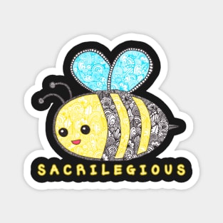 Sacrilegious Bumblebee Magnet