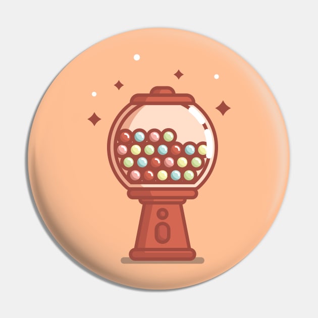 Gumball Machine Pin by loopa