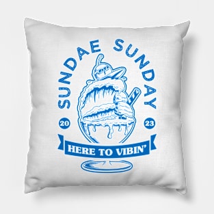 SUNDAE SUNDAY Pillow