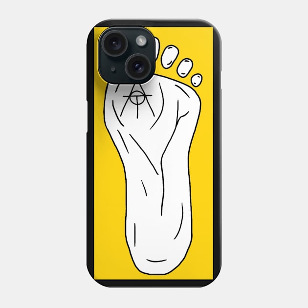 Plaster Bigfoot Oddball Aussie Podcast Phone Case by OzOddball