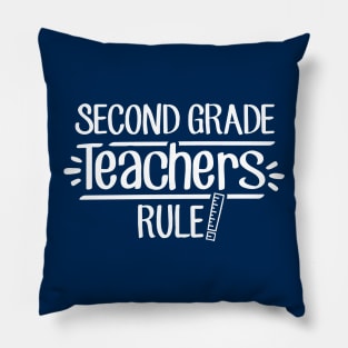 Second Grade Teachers Rule! Pillow