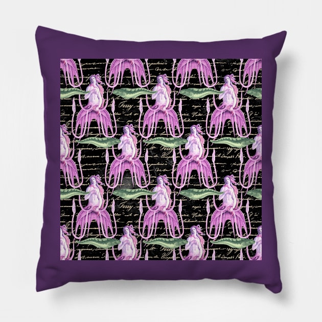 Mythical Sea Creatures Pillow by Minxylynx4