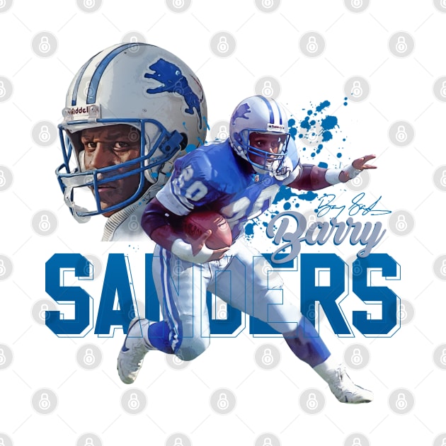 Barry Sanders by Juantamad