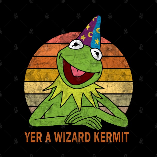 Yer A Wizard Kermit by valentinahramov