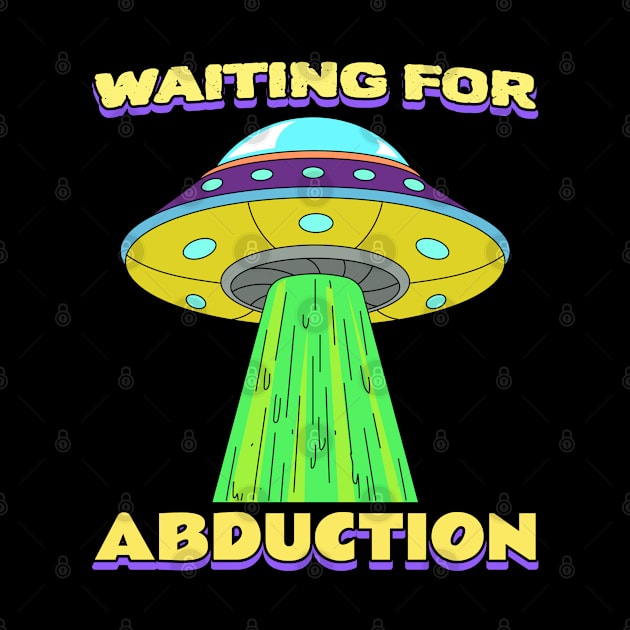 Funny Alien Waiting for Abduction by BuddyandPrecious