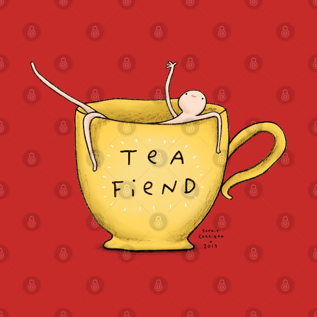 Honest Blob - Tea Fiend by Sophie Corrigan