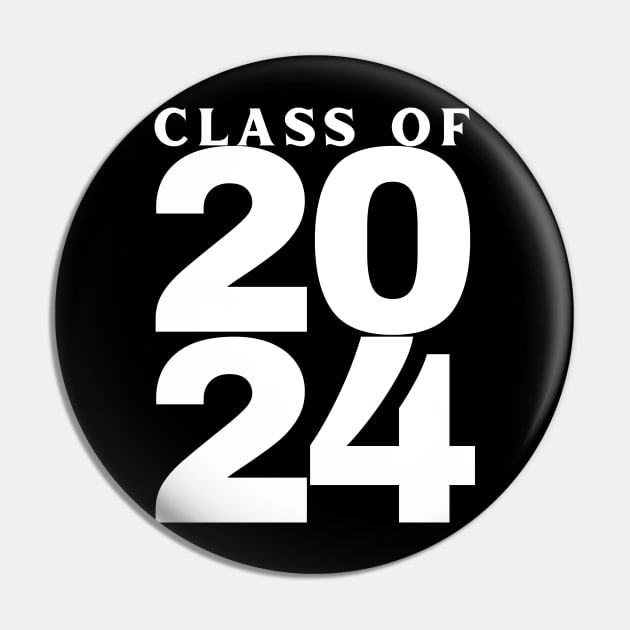 Class Of 2024 Bold. Simple Typography 2024 Design for Class Of