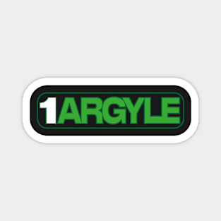 1 Argyle Magnet