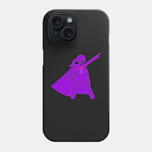 S Witch Woman Superhero Silhouette Phone Case