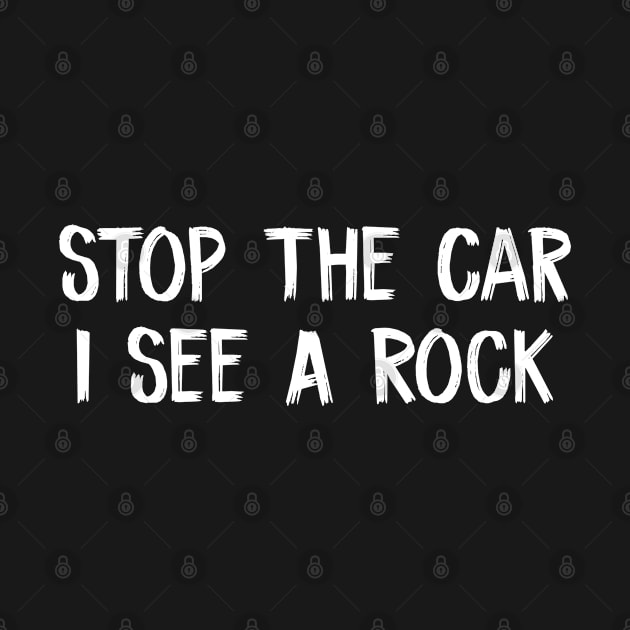 Stop The Car I See A Rock by TIHONA