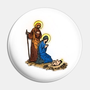 Holy Family (Small Design) Pin