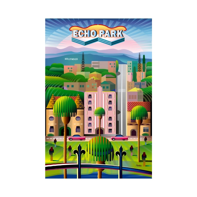 Echo Park Poster by charker