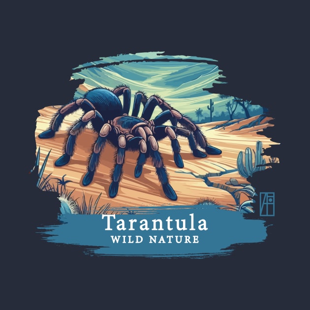 Tarantula - WILD NATURE - TARANTULA SPIDER -3 by ArtProjectShop