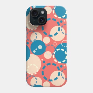 Colorful Circle Seamless Pattern 045#002 Phone Case