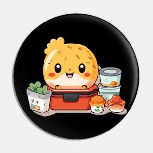 kawaii bento sushi T-Shirt cute  funny Pin