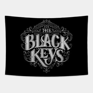 black keys reverse white Tapestry