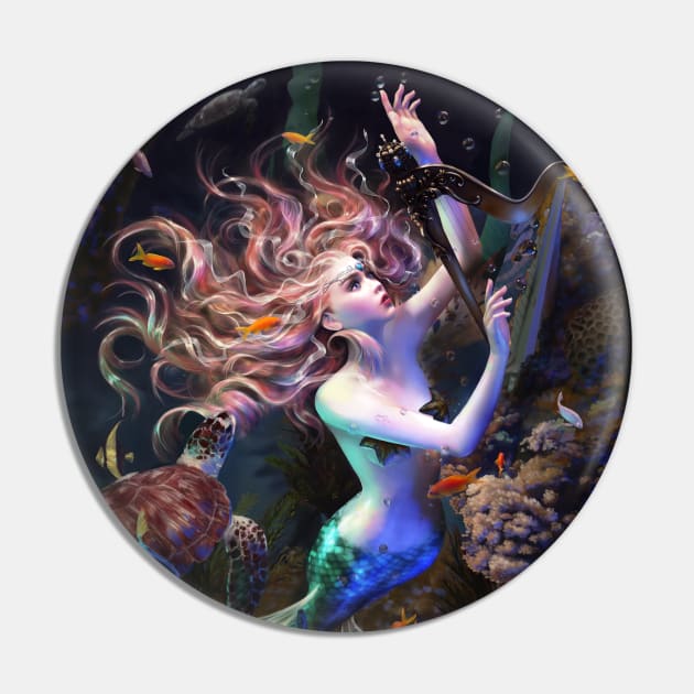 Mermaid Pin by Cellesria