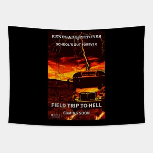 Field Trip to Hell Teaser Poster Tapestry